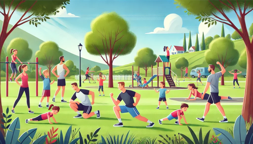 3 Park Workouts to Do with Your Kids